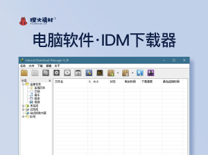 电脑软件：IDM下载器
